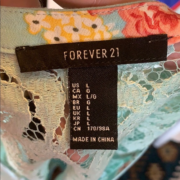 Forever 21 Tank Top Large - Picture 6 of 6